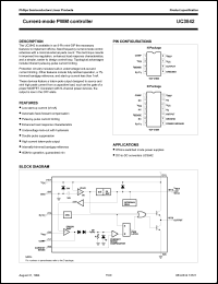 UC3842D datasheet: Current-mode PWM controller. UC3842D