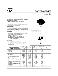 SMTPB120 datasheet: TRISIL SMTPB120