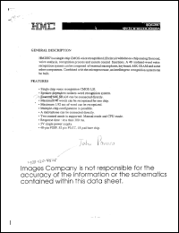 HM2007P datasheet: Speech recognition HM2007P