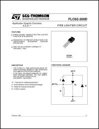 FLC02-200D datasheet: FIRE LIGHTER CIRCUIT - (ASD) FLC02-200D