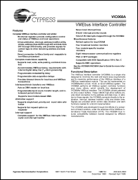 VIC068A-GI datasheet: VMEbus Interface controller VIC068A-GI