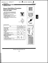 IRF821 datasheet: N-channel MOSFET, 450V, 2.5A IRF821