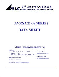AV0732E datasheet: 42 K, 7 sec complicate pure speech AV0732E