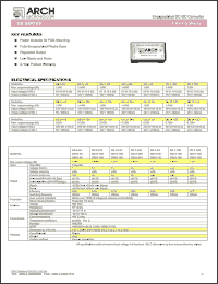 DB12-15D datasheet: +/-15 V, 1.5 W, encapsulated DC-DC converter DB12-15D