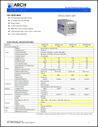 AQS75D-48S datasheet: 48 V, 75 W, din rail switching power supply AQS75D-48S