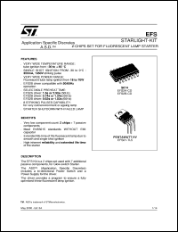 EFS21-TL5 datasheet: STARLIGHT-KIT: 2-CHIPS SET FOR FLUORESCENT LAMP STARTER - ASD EFS21-TL5