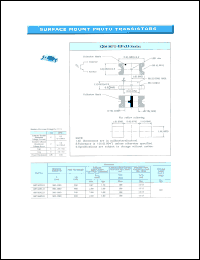 BPT-HP833 datasheet: Surface mount photo transistor BPT-HP833