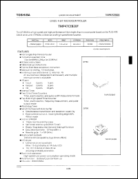 TMP47CE020G datasheet: CMOS 4-bit microcontroller TMP47CE020G