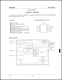TC89102P datasheet: 2048-bit, serial E2PROM TC89102P