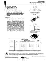 uA7924
 datasheet: Fixed Negative Voltage Regulator uA7924

