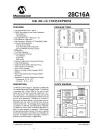 27C16AT15
 datasheet: 16K (2K x 8) CMOS EEPROM 27C16AT15
