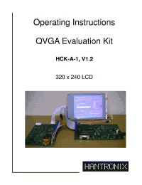 HCK-A datasheet: QVGA Evaluation Kit HCK-A