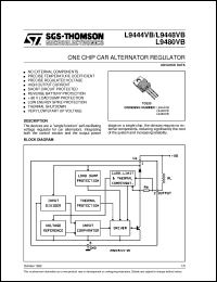 L9444VB datasheet: ONE CHIP CAR ALTERNATOR REGULATOR L9444VB