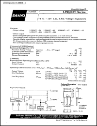 L79M08T datasheet: Voltage regulator with output voltage 8 V. L79M08T