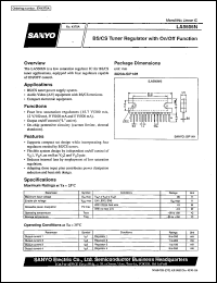 LA5606N datasheet: BC/CS tuner regulator with On/Off function LA5606N