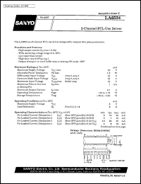 LA6534 datasheet: 2-channel BTL-use driver LA6534