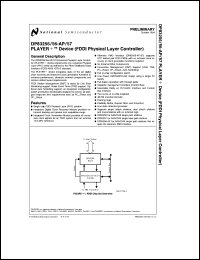 DP83257VF-MPC datasheet: Player & Device Enhanced FDDI Physical Layer Controller [Preliminary] DP83257VF-MPC