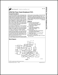 DP8570AVX datasheet: Timer Control Peripheral (TCP) DP8570AVX