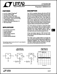 LT1021DCS8 datasheet: Precision Reference LT1021DCS8