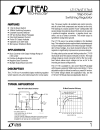 LT1176 datasheet: Step-Down Switching Regulator LT1176