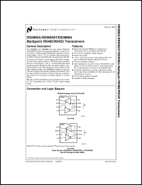 DS3695ATMX datasheet: Multipoint RS485/RS422 Transceivers DS3695ATMX
