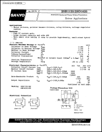 2SD1625 datasheet: NPN epitaxial planar silicon transistor, driver application 2SD1625