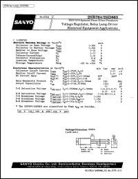 2SD863 datasheet: NPN epitaxial planar silicon transistor, voltage regulator, relay lamp driver electrical equipment application 2SD863