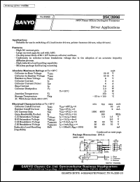 2SC3986 datasheet: NPN epitaxial planar silicon transistor, driver application 2SC3986