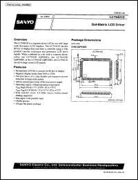 LC79401D datasheet: Dot-matrix LCD driver LC79401D