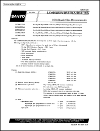 LC866216A datasheet: 8-bit single chip microcomputer (16384 x 8 bits) LC866216A