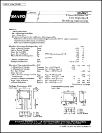 2SJ277 datasheet: P-channel MOS silicon FET, very high-speed switching application 2SJ277