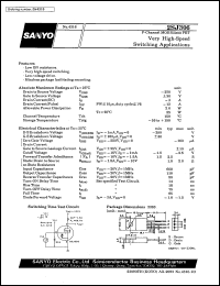 2SJ306 datasheet: P-channel MOS silicon FET, very high-speed switching application 2SJ306