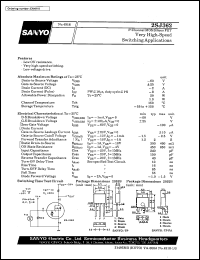 2SJ362 datasheet: P-channel MOS silicon FET, very high-speed switching application 2SJ362