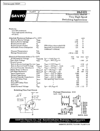 2SJ421 datasheet: P-channel MOS silicon FET, very high-speed switching application 2SJ421