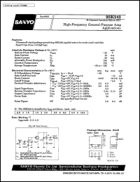 2SK242 datasheet: N-channel junction silicon FET, high-frequency general-purpose amp application 2SK242
