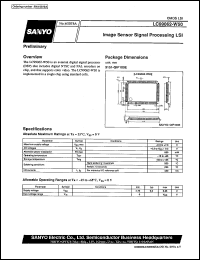 LC99062-W50 datasheet: Image sensor signal processing LSI LC99062-W50