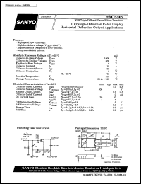 2SC5302 datasheet: NPN triple diffused planar silicon transistor, ultrahigh-definition color display horizontal deflection output application 2SC5302