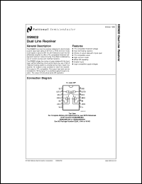 5962-8752201CA datasheet: Dual Line Receiver 5962-8752201CA