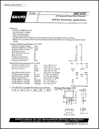 2SC4727 datasheet: NPN epitaxial planar silicon transistor, 20V/8A switching application 2SC4727