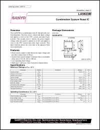 LA5623M datasheet: Combination system reset IC LA5623M