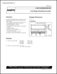 LC864148B datasheet: 8-bit single chip microcontroller LC864148B