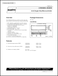 LC864265A datasheet: 8-bit single chip microcontroller LC864265A