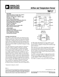 TMP12 datasheet: Airflow and Temperature Sensor TMP12