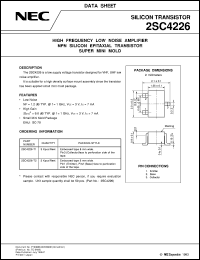 2SC4226-T1 datasheet: Silicon transistor 2SC4226-T1