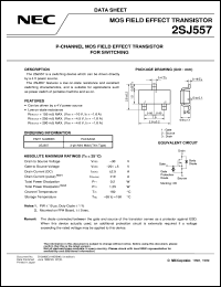 2SJ557-T2B datasheet: Pch enhancement type MOS FET 2SJ557-T2B