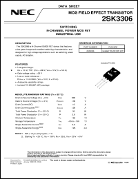 2SK3306 datasheet: Power MOS FET 2SK3306