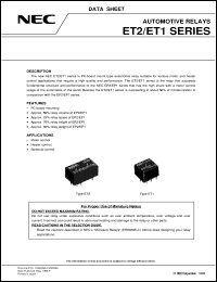 ET2-B3M1 datasheet: Motor control for automobile ET2-B3M1