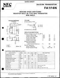 FA1F4N-T1B datasheet: Compound transistor FA1F4N-T1B