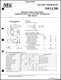 FA1L3N-T1B datasheet: Compound transistor FA1L3N-T1B