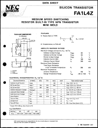 FA1L4Z-T1B datasheet: Compound transistor FA1L4Z-T1B